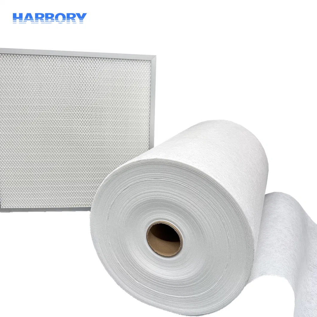 Air Filtration M6 F7 F8 F9 H10 H11 Polypropylene PP Melt Blown Air Filter Media