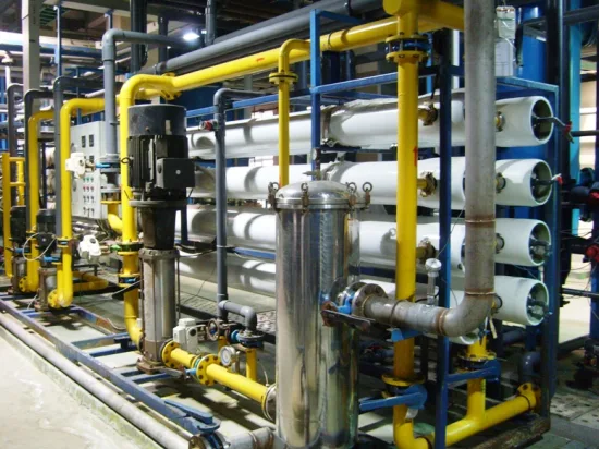 Usine de dessalement d'eau de mer Système de traitement de l'eau RO/Projet de dessalement d'eau de mer