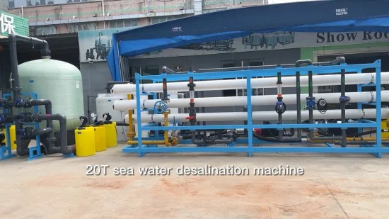 La machine de dessalement d'eau de mer 10000lph est utilisée pour les zones alcalines à haute teneur en sel et les zones côtières